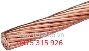 Cáp đồng bọc - Cáp đồng trần tiếp địa